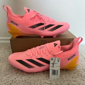 Adidas AdiZero Electric + Football Cleats Pink Orange